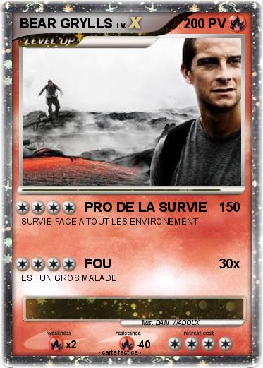 Pokemon BEAR GRYLLS