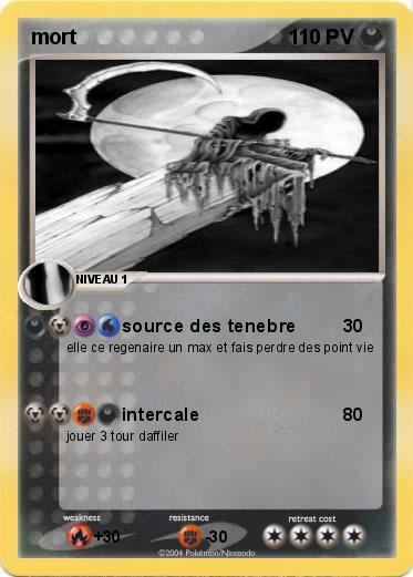 Pokemon mort