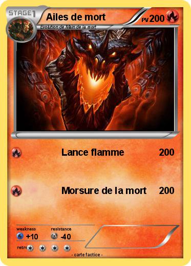 Pokemon Ailes de mort