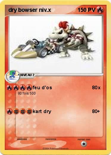 Pokemon dry bowser niv.x