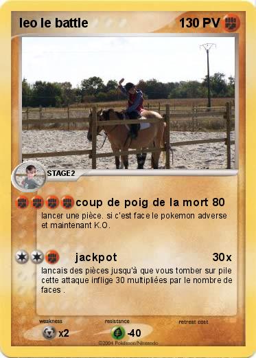 Pokemon leo le battle
