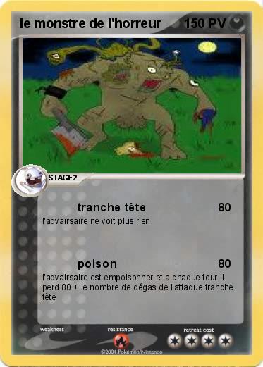 Pokemon le monstre de l'horreur