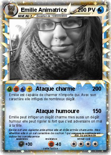 Pokemon Emilie Animatrice