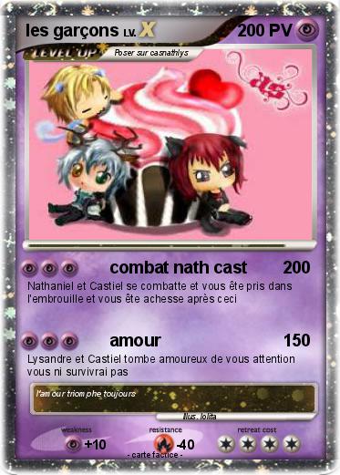 Pokemon les garçons