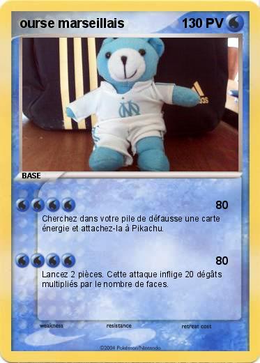 Pokemon ourse marseillais