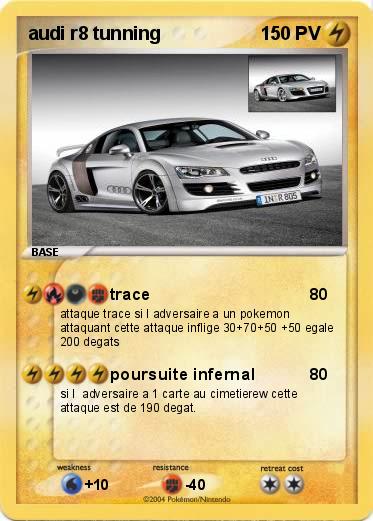 Pokemon audi r8 tunning