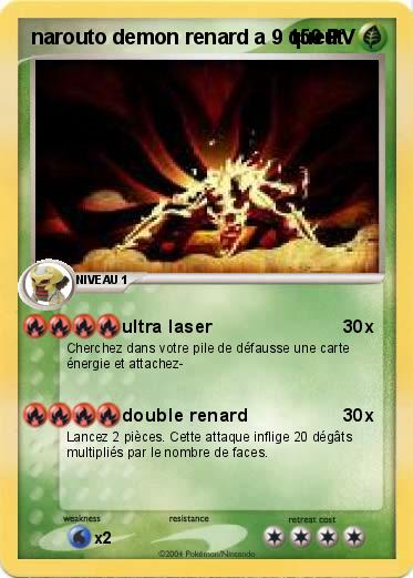 Pokemon narouto demon renard a 9 queut