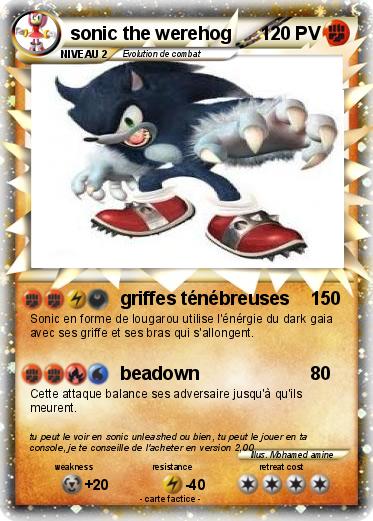 Pokemon sonic the werehog