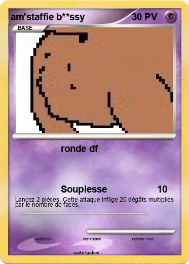 Pokemon am'staffie b**ssy
