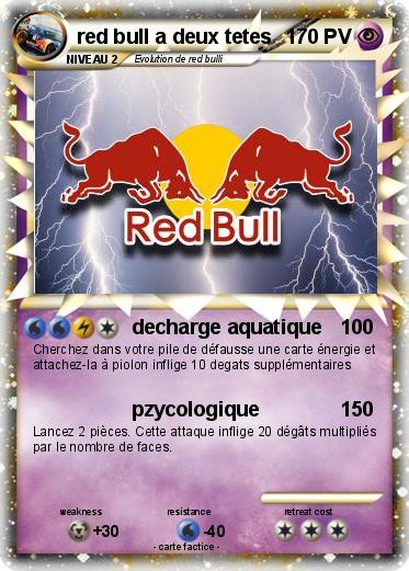 Pokemon red bull a deux tetes