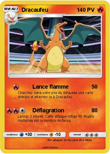 Pokemon Dracaufeu
