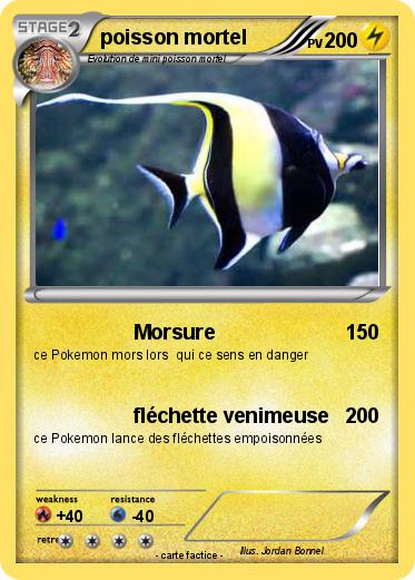 Pokemon poisson mortel