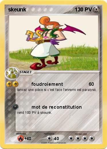 Pokemon skeunk