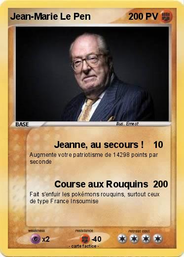 Pokemon Jean-Marie Le Pen