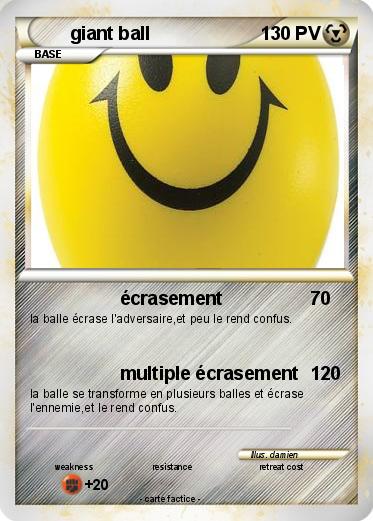 Pokemon giant ball