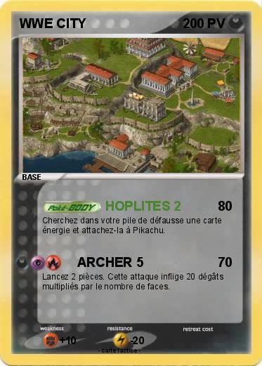 Pokemon WWE CITY