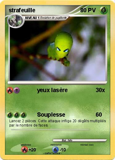Pokemon strafeuille