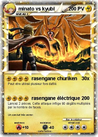 Pokemon minato vs kyubi