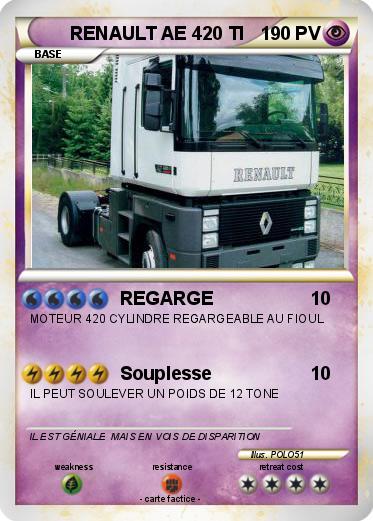 Pokemon RENAULT AE 420 TI