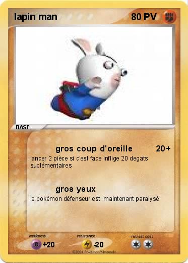 Pokemon lapin man