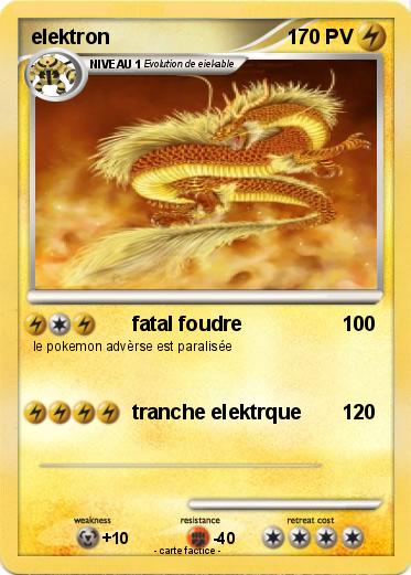 Pokemon elektron