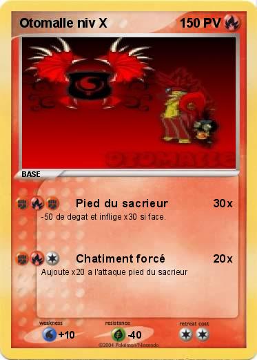 Pokemon Otomalle niv X