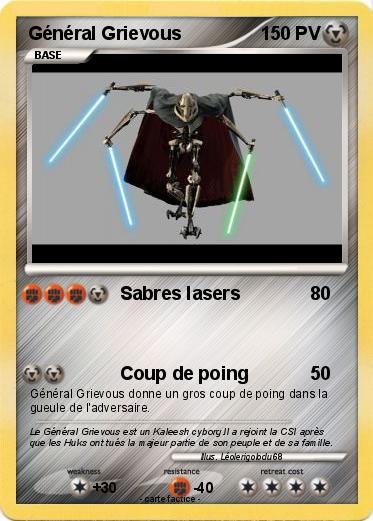 Pokemon Général Grievous