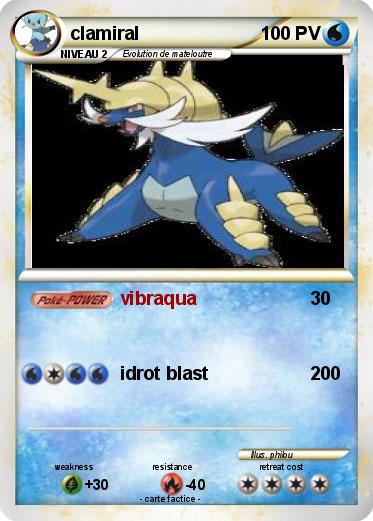 Pokemon clamiral