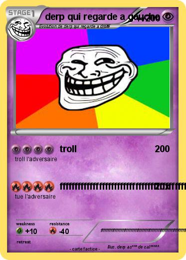 Pokemon derp qui regarde a gauche