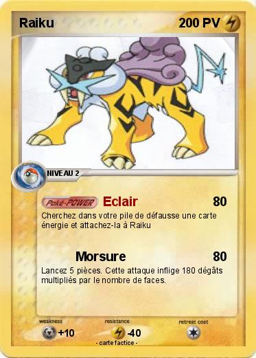 Pokemon Raiku
