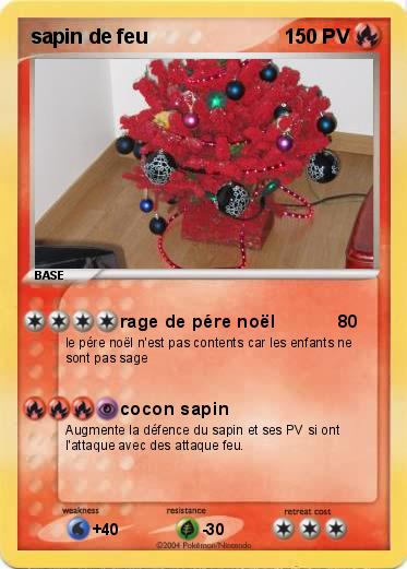 Pokemon sapin de feu