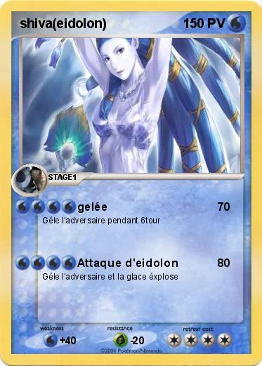 Pokemon shiva(eidolon)