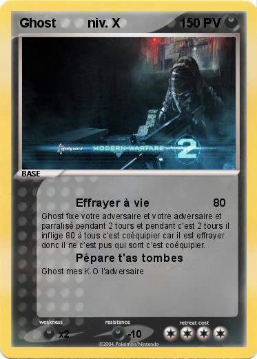 Pokemon Ghost         niv. X
