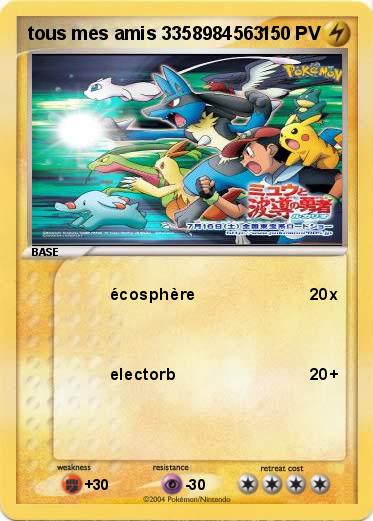 Pokemon tous mes amis 3358984563                     