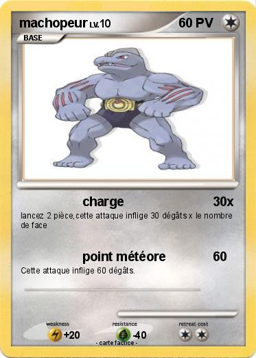 Pokemon machopeur