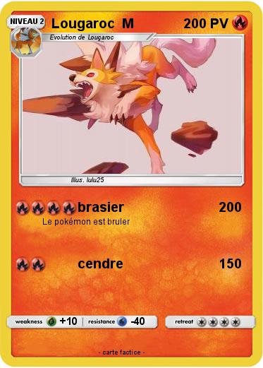 Pokemon Lougaroc  M