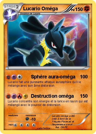 Pokemon Lucario Oméga
