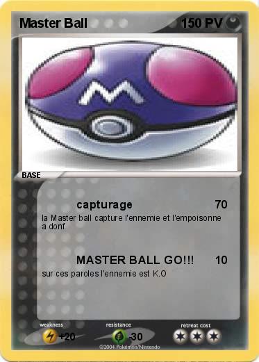 Pokemon Master Ball