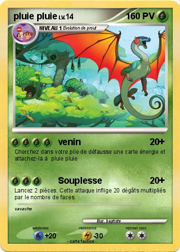 Pokemon pluie pluie