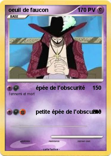 Pokemon oeuil de faucon