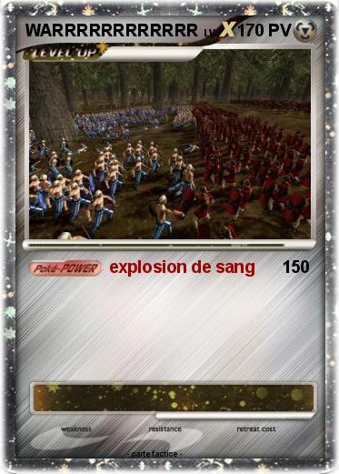 Pokemon WARRRRRRRRRRRR