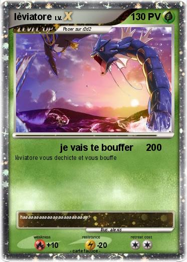 Pokemon lèviatore