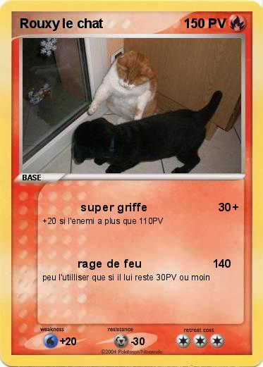 Pokemon Rouxy le chat
