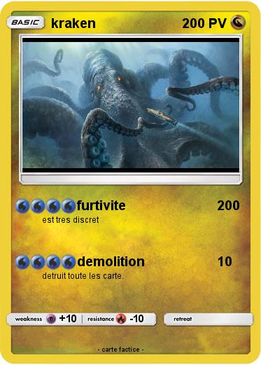 Pokemon kraken