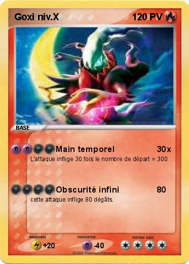 Pokemon Goxi niv.X