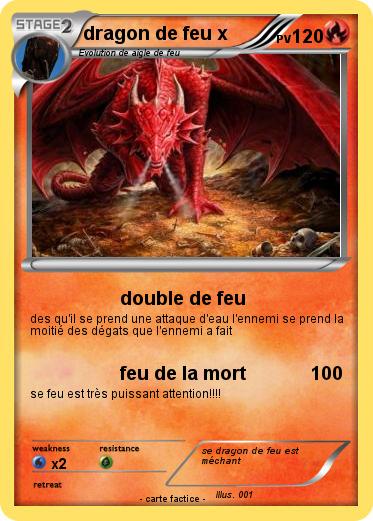 Pokemon dragon de feu x