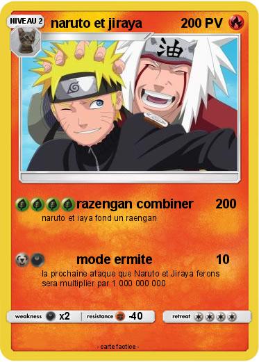 Pokemon naruto et jiraya