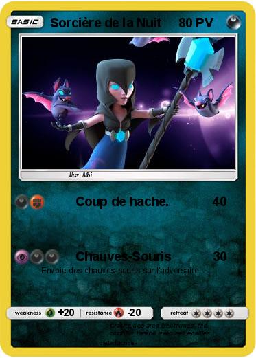 Pokemon Sorcière de la Nuit