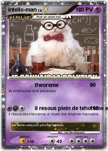 Pokemon intello-man