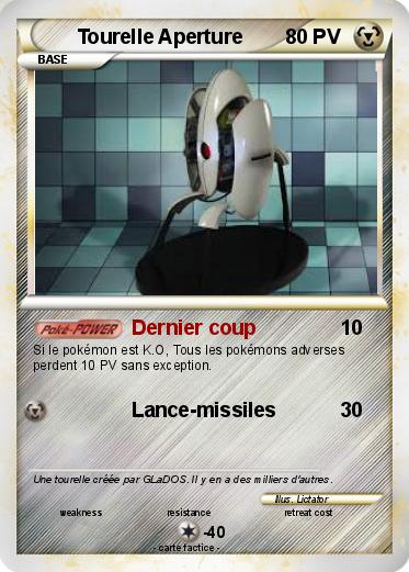 Pokemon Tourelle Aperture